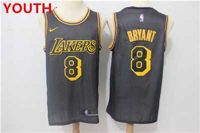 Youth Nike Lakers #8 Kobe Bryant Black City Edition Swingman Jersey,We sell and wholesale Youth Nike Lakers #8 Kobe Bryant Black City Edition Swingman Jersey on line form chian!